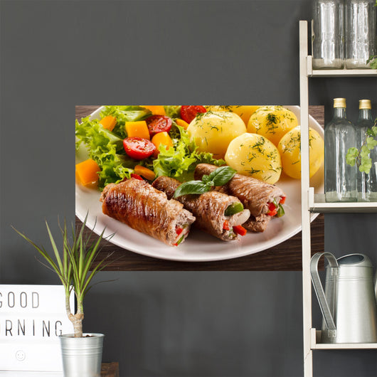 Wrapped Pork Chop Boiled Wall Decal