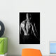 back muscles fitness Wall Mural
