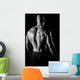 back muscles fitness Wall Mural