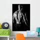 back muscles fitness Wall Mural
