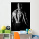back muscles fitness Wall Mural