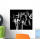 Back Shoulder Press Wall Decal