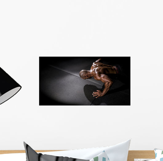 Guy Pushup Wall Decal