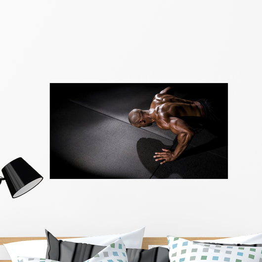 Guy Pushup Wall Decal