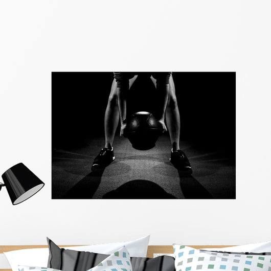 Ball lift fitness Wall Decal