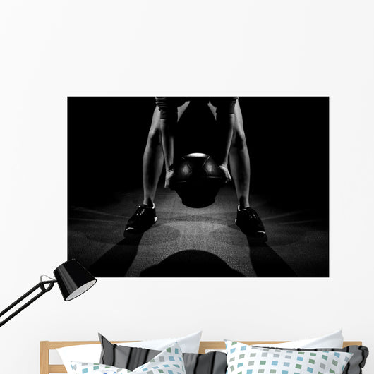 Ball lift fitness Wall Decal