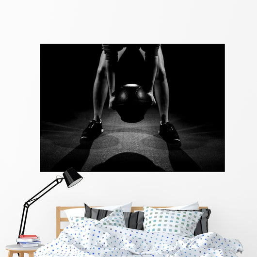 Ball lift fitness Wall Decal
