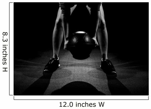Ball lift fitness Wall Decal