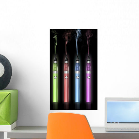 E-cigarette and E-liquid Wall Decal