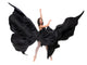 Ballet Female Dancer In Black Satin Wall Decal