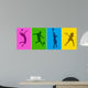 Sport Silhouette 2 Wall Decal