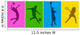 Sport Silhouette 2 Wall Decal