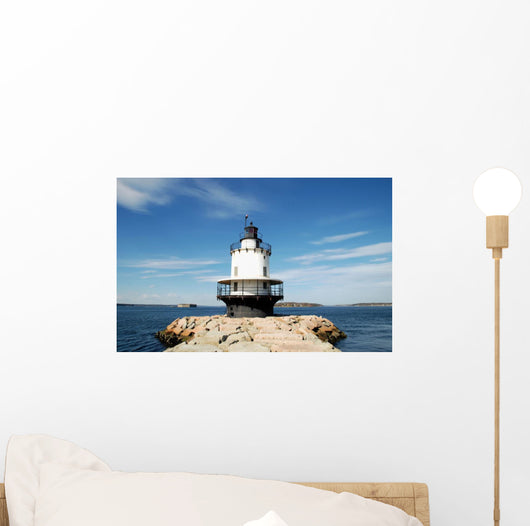 Light on the Rocks Wall Mural
