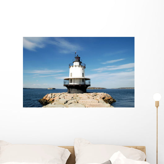 Light on the Rocks Wall Mural