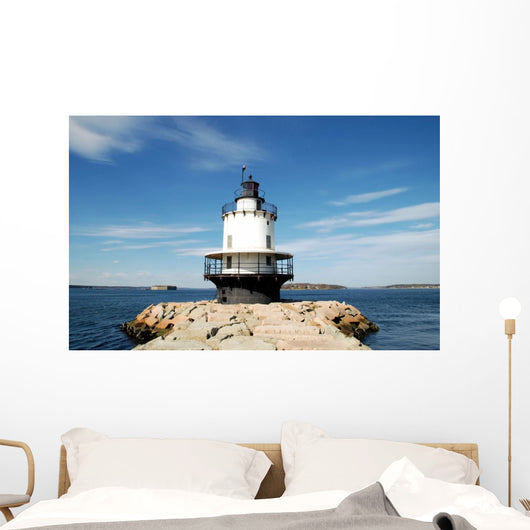 Light on the Rocks Wall Mural