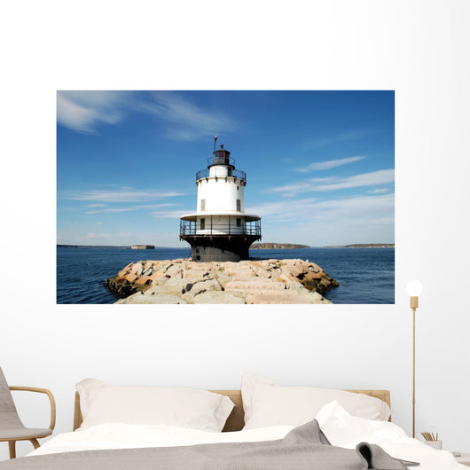Light on the Rocks Wall Mural