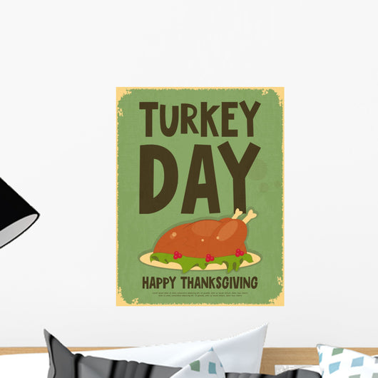 Thanksgiving Day Wall Mural