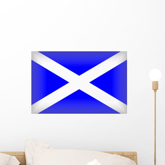 Scottish Flag Wall Mural