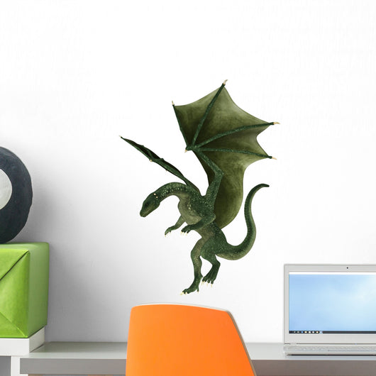 Landing Fantasy Dragon Wall Decal