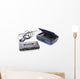 music cassette and walkman Wall Decal