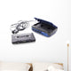 music cassette and walkman Wall Decal
