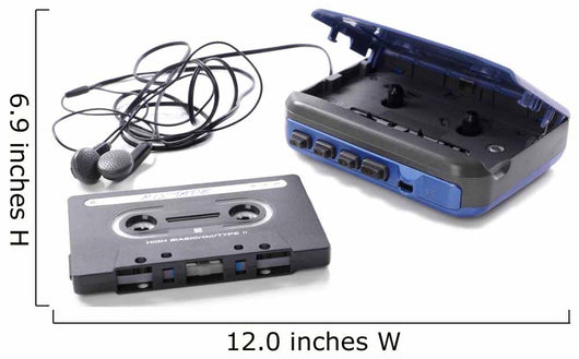 music cassette and walkman Wall Decal
