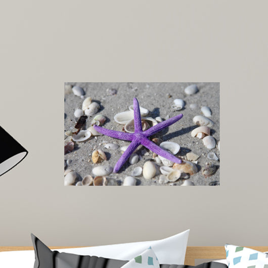 Purple Star Wall Decal