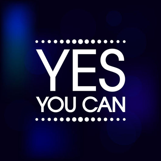 Yes You Can Vector Wall Decal