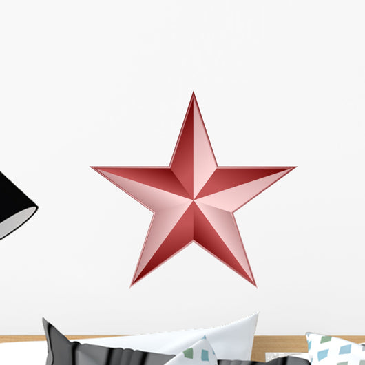 Red Star Wall Decal