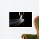 feet of gymnast on balance beam Wall Mural