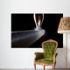 feet of gymnast on balance beam Wall Mural