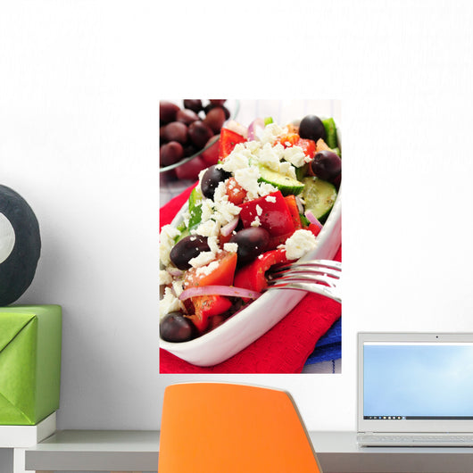 Greek salad Wall Mural