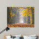 Yellow Foliage Birch Trees Wall Decal