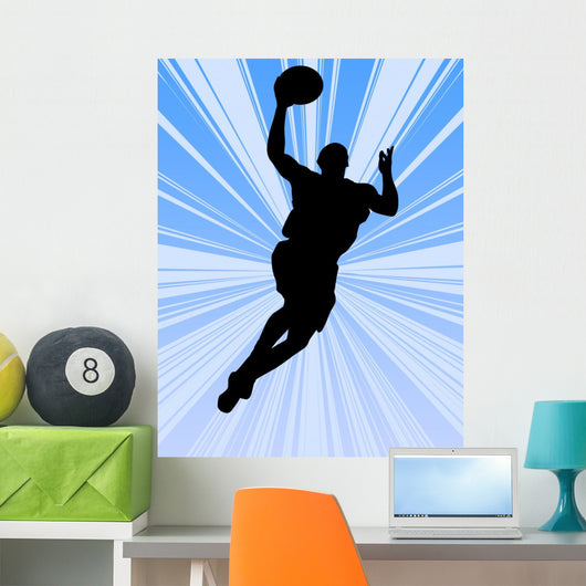 Basketball Player Wall Decal