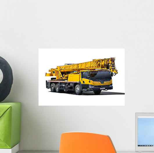 Truck Crane Wall Decal