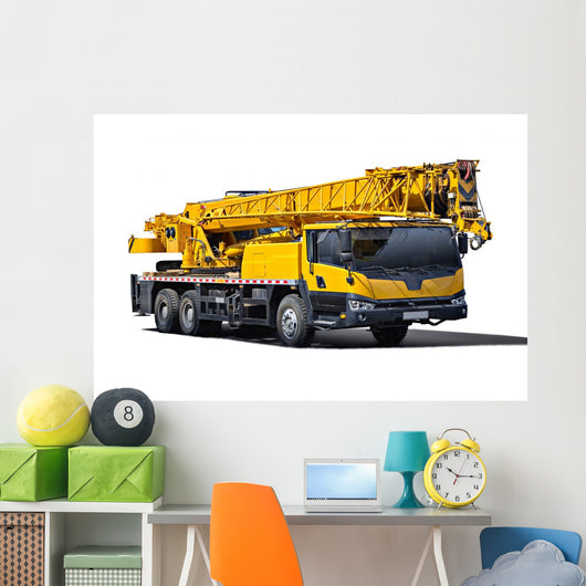 Truck Crane Wall Decal