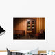 Classical library room Wall Mural