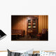 Classical library room Wall Mural