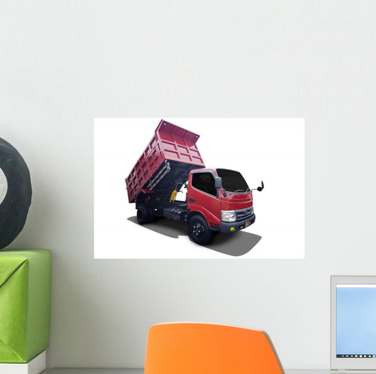 New Truck Unload Demo Wall Decal