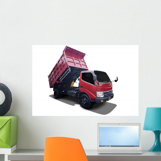 New Truck Unload Demo Wall Decal