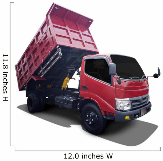 New Truck Unload Demo Wall Decal