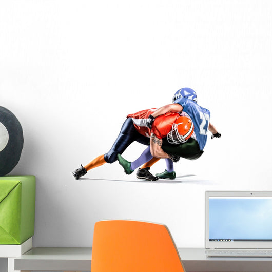 American football players Wall Decal