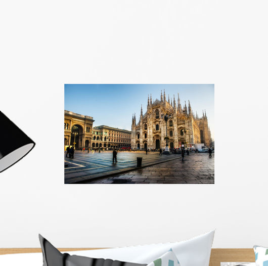 Milan Cathedral, Duomo and Vittorio Emanuele II Gallery, Italy Wall Mural