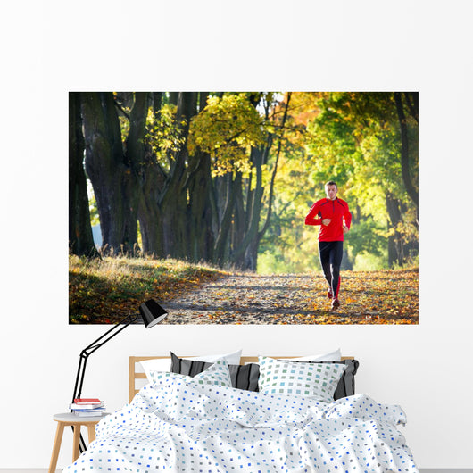 Running Wall Mural