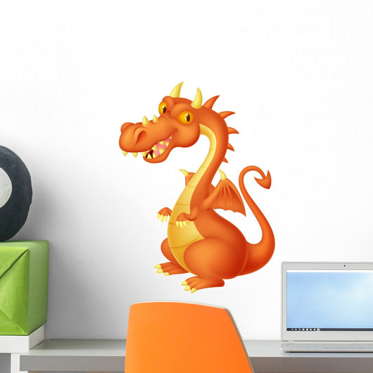 Cartoon Dragon Wall Decal
