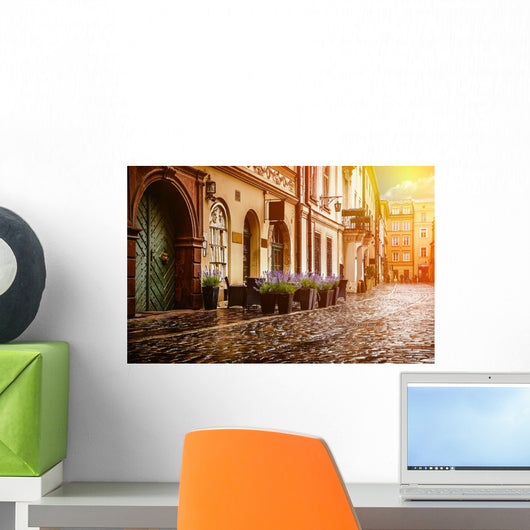 Krakow Poland's Historic Center Wall Decal