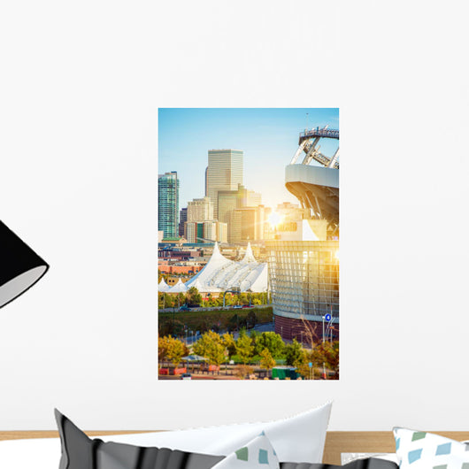 Denver Colorado Cityscape Wall Decal