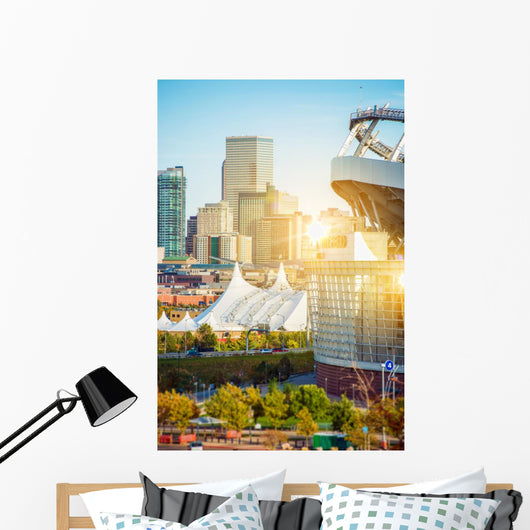 Denver Colorado Cityscape Wall Decal