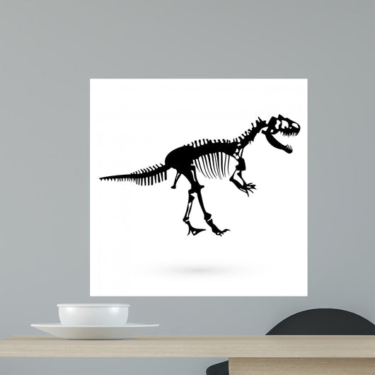 Skeleton Dinosaur Raster Wall Decal