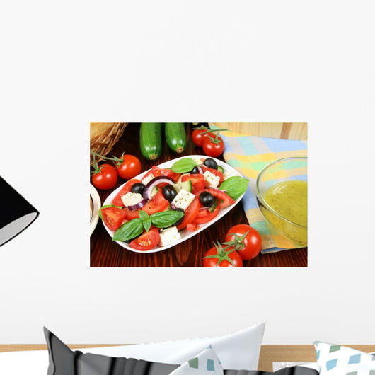 Greek Salad Wall Decal